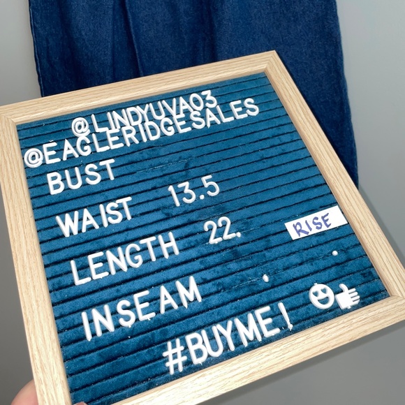 EUC Anthropologie Lili's Closet Cameron Denim Skirt Size Small - Picture 9 of 9